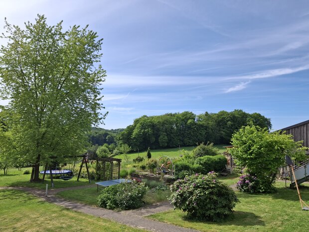 Blick in die sommerliche Natur um Thier