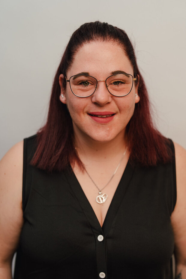 Porträt von Angelina Walter, Stellvertretende Teamleiterin OG neu und EG